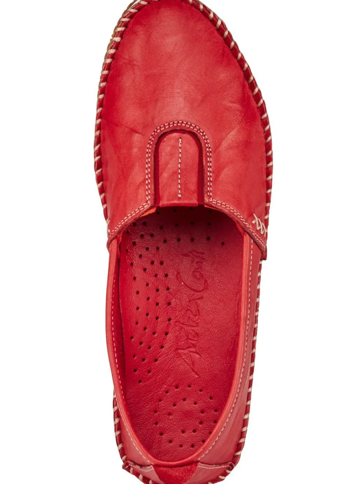 Andrea Conti, leichte Damen-Slipper, mit Gummizug