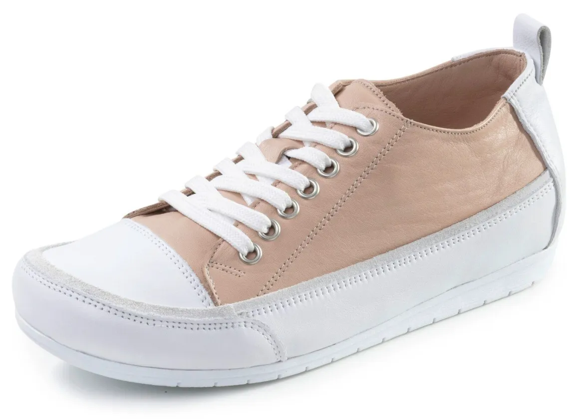 Andrea Conti, leichte Damen-Sneaker, Weite G, mit herausnehmbarem Fußbett