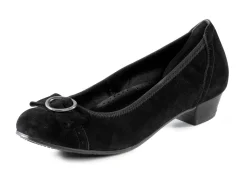 Andrea Conti, schicke Damen-Pumps, mit Gummizug