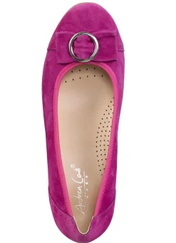 Andrea Conti, schicke Damen-Pumps, mit Gummizug