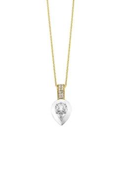 Anhänger mit Brillanten und Diamanten