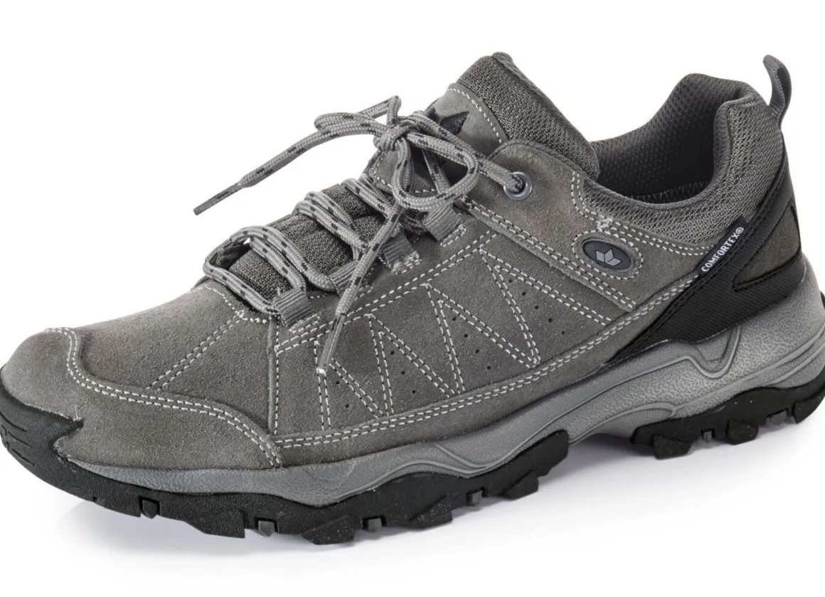 Atmungsaktive Herren-Schnürschuhe, mit herausnehmbarem Fußbett