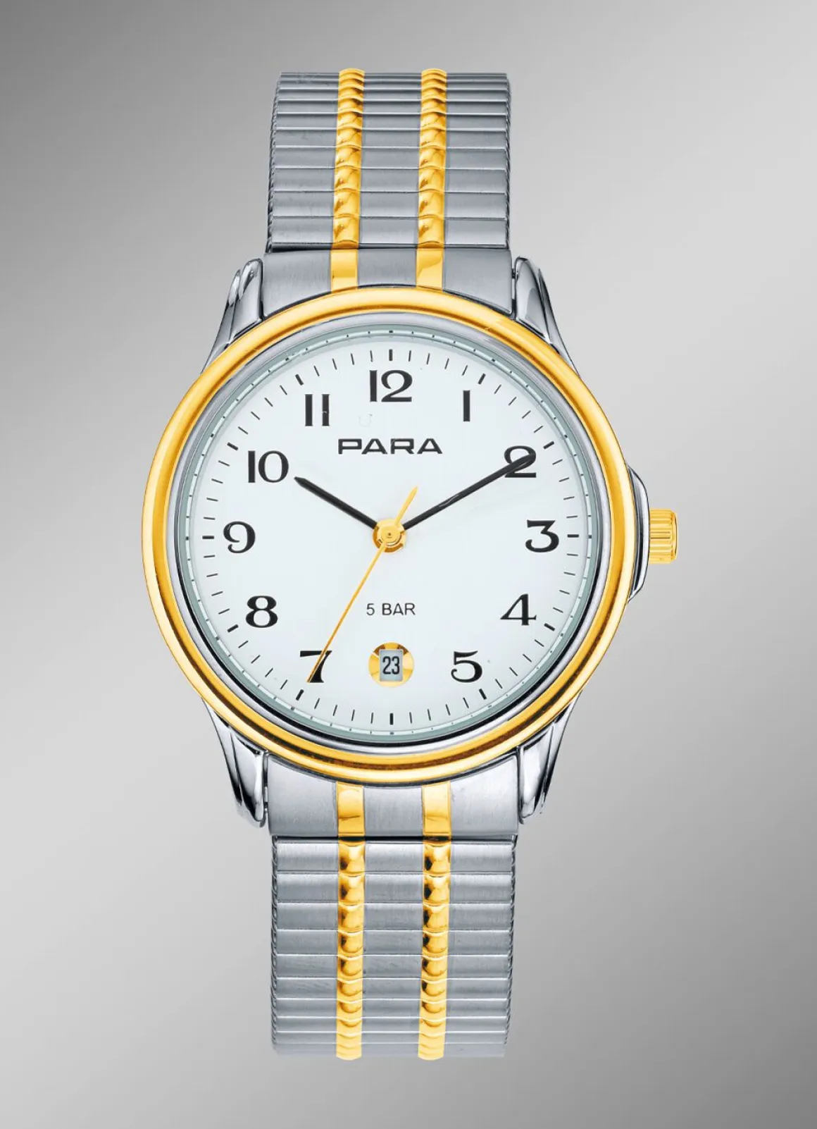 Attraktive Para-Quartz-Herrenuhr