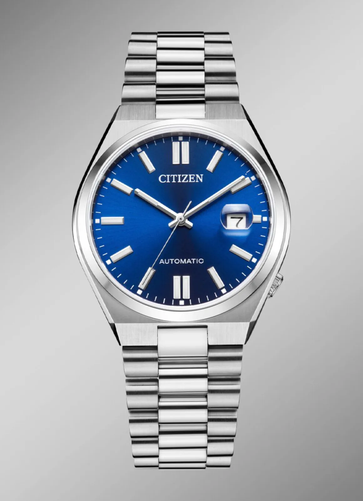 Automatik Herrenuhr mit Edelstahlband