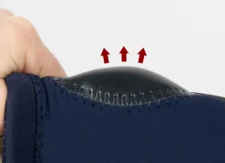 Bequeme Clogs aus Stretchmaterial mit elastischem Einschlupf
