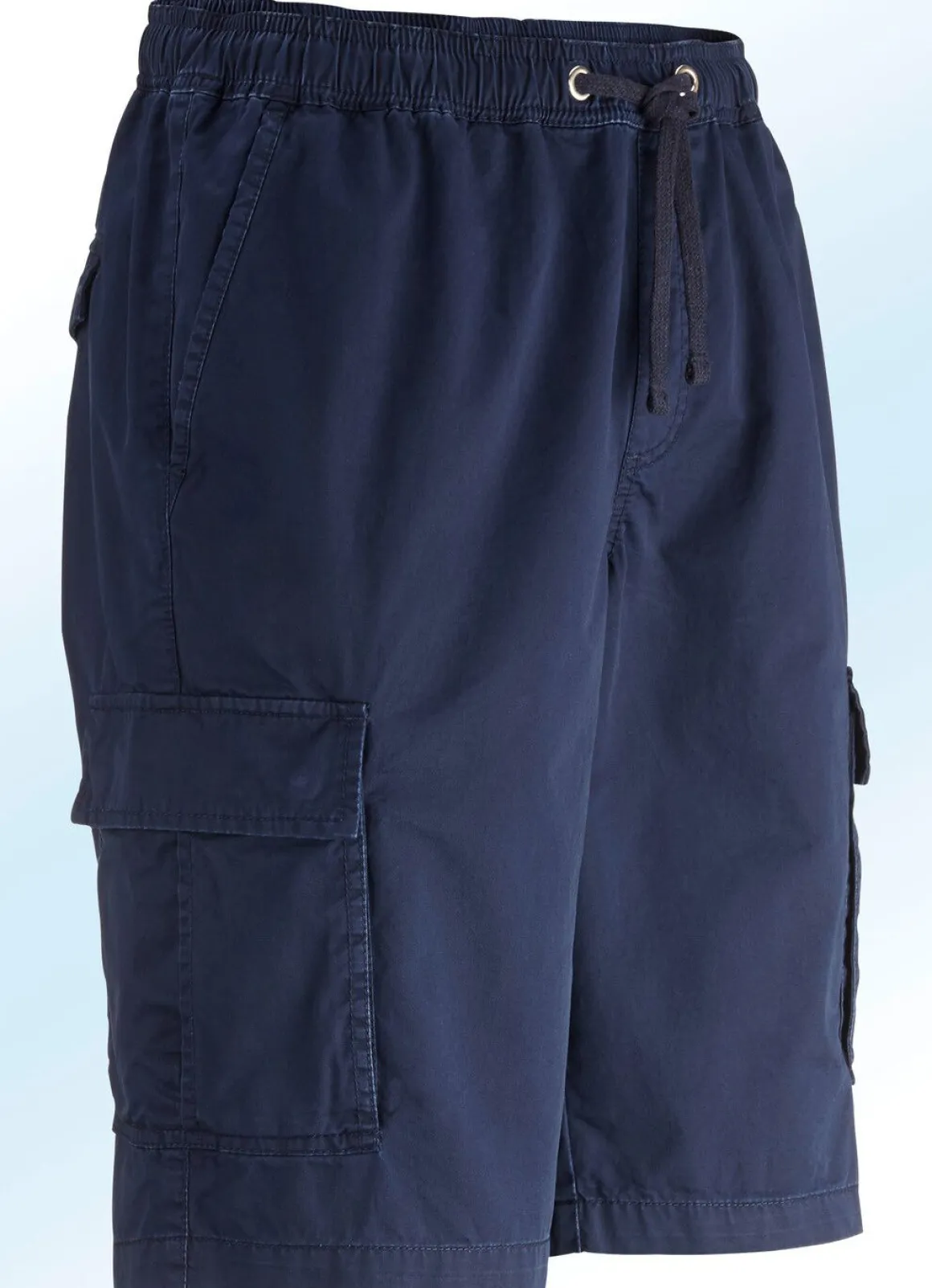 Bermudas mit Cargotaschen in 3 Farben