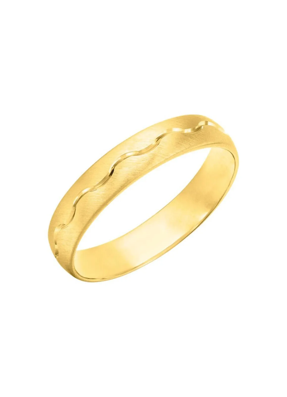 Bezaubernder Partnerring aus vergoldetem Silber 925/- fein