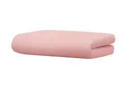 Biber-Betttuch aus 100% Baumwolle
