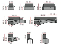 Bi-elastische Stretchbezüge aus 92% Baumwolle