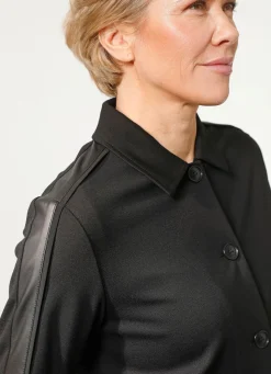 Blazer mit Hemdkragen