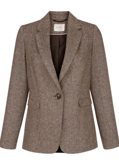 Blazer mit Pattentaschen