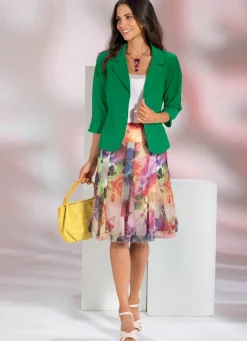 Blusenblazer mit Baumwolle