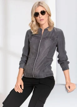 Blusenjacke aus Lyocell