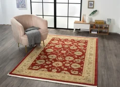 Brücke und Teppiche mit Orient-Optik