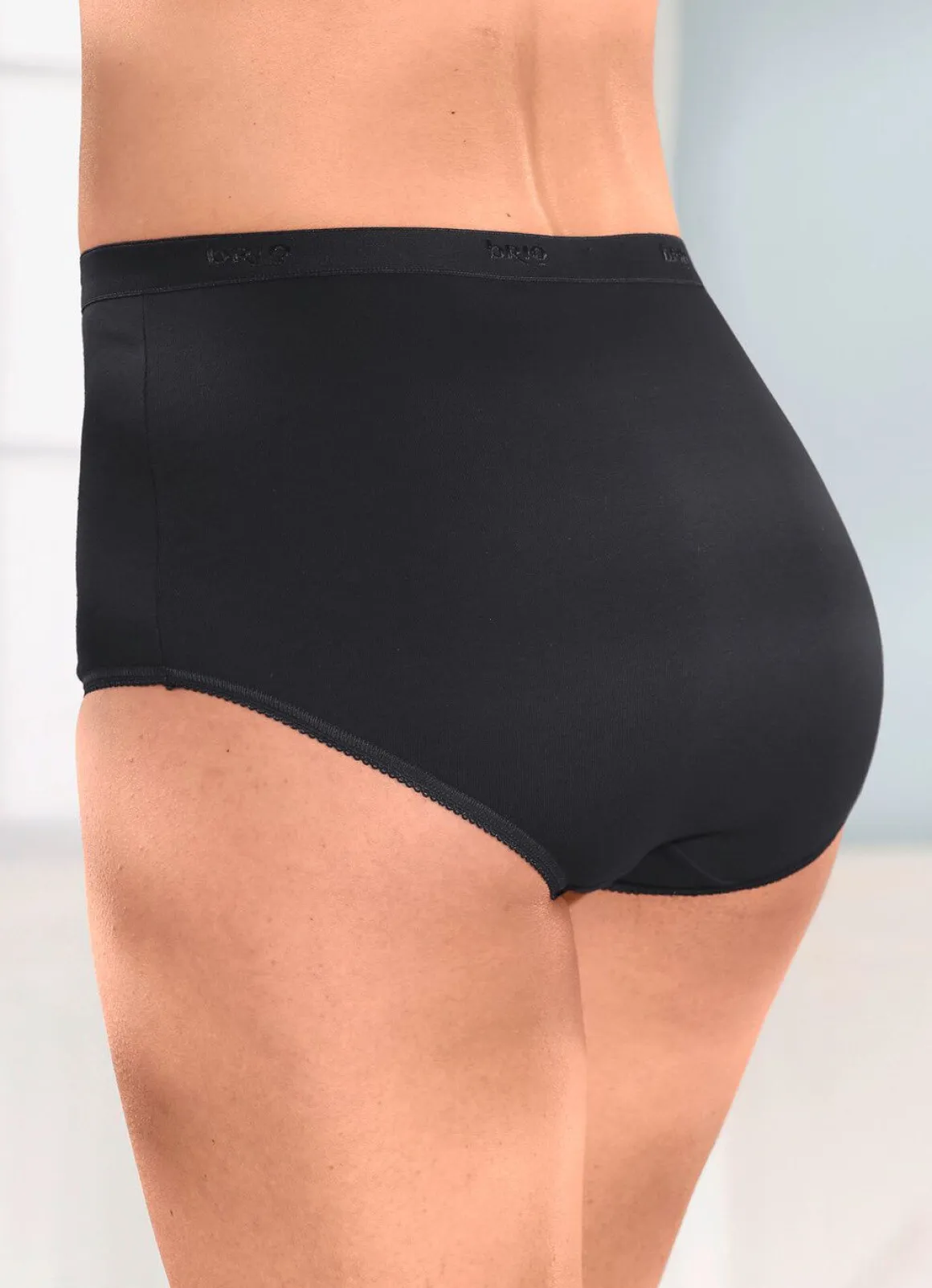brio lingerie Fünferpack Slips mit elastischen Abschlüssen
