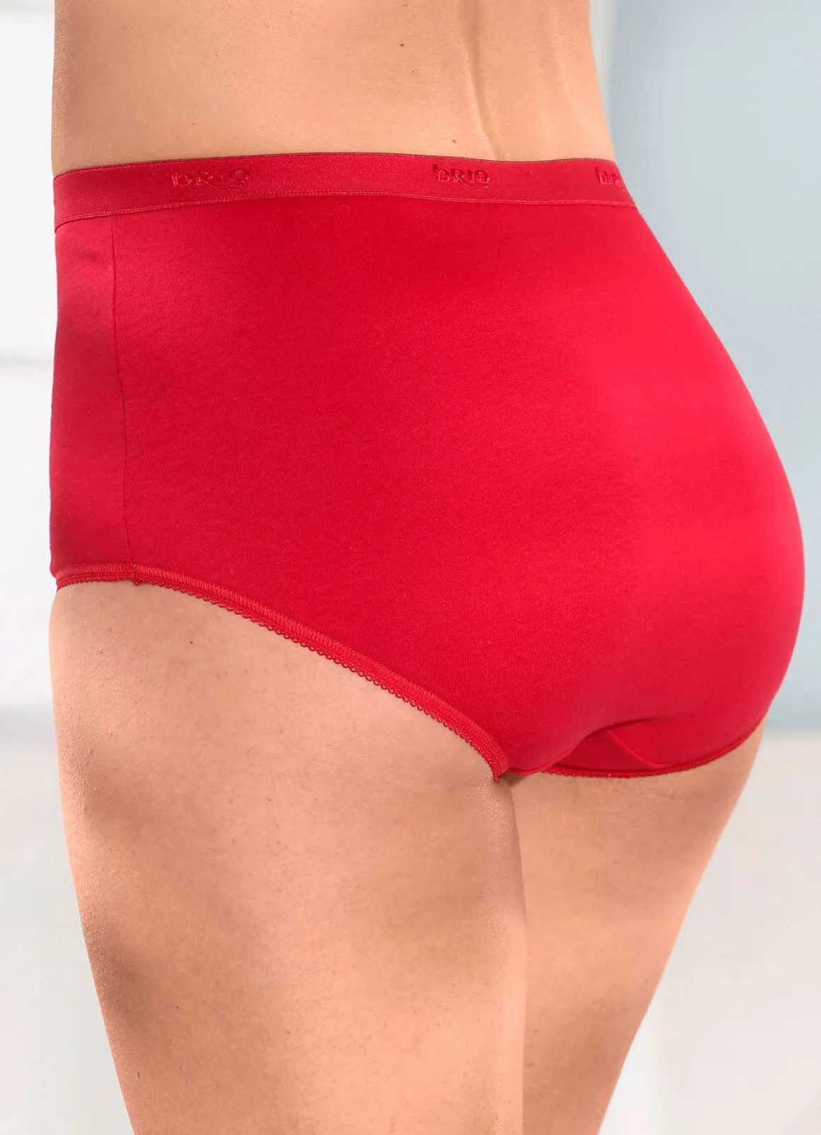 brio lingerie Fünferpack Slips mit elastischen Abschlüssen