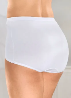 brio lingerie Fünferpack Slips mit elastischen Abschlüssen