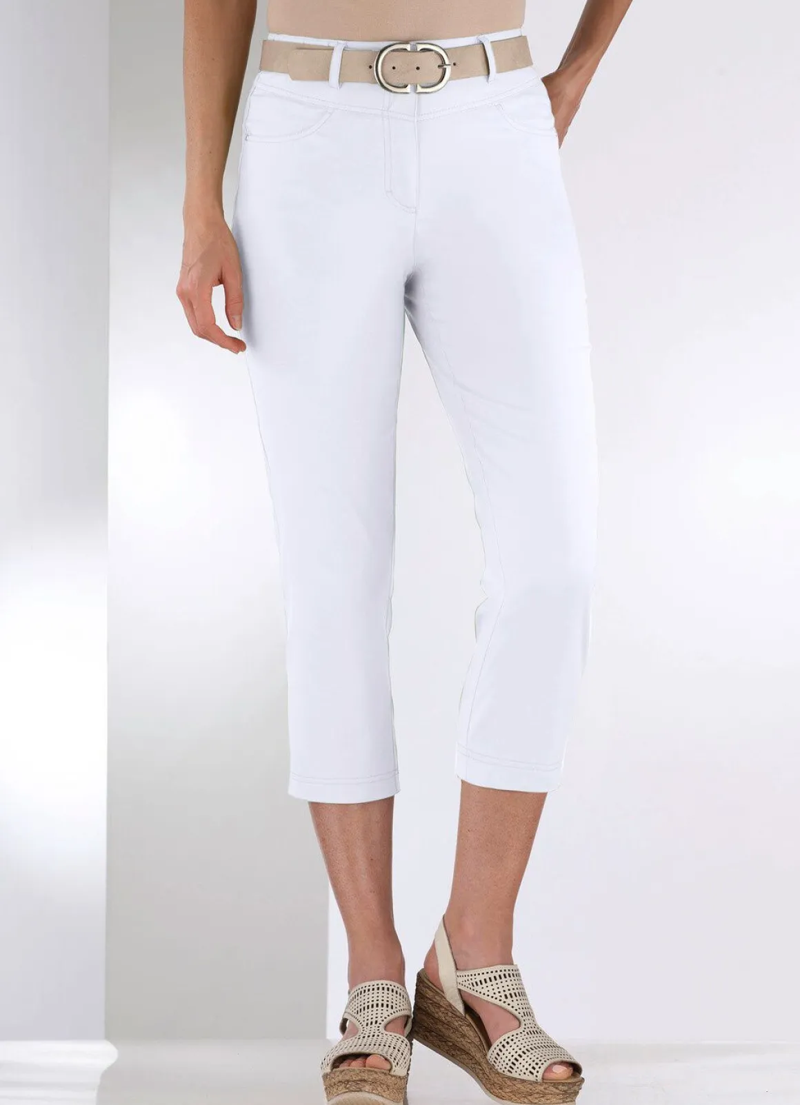 Caprihose in 4-Pocket-Form