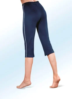 Caprihose mit Dehnbund rundum