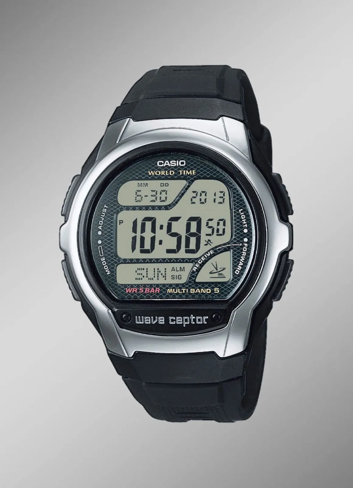 Casio Funk-Digital-Herrenuhr