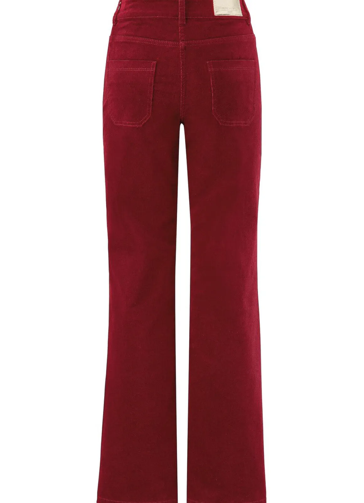 Cordhose mit weitem Beinverlauf