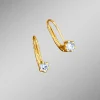 Diamant-Ohrringe mit 2 Brillanten