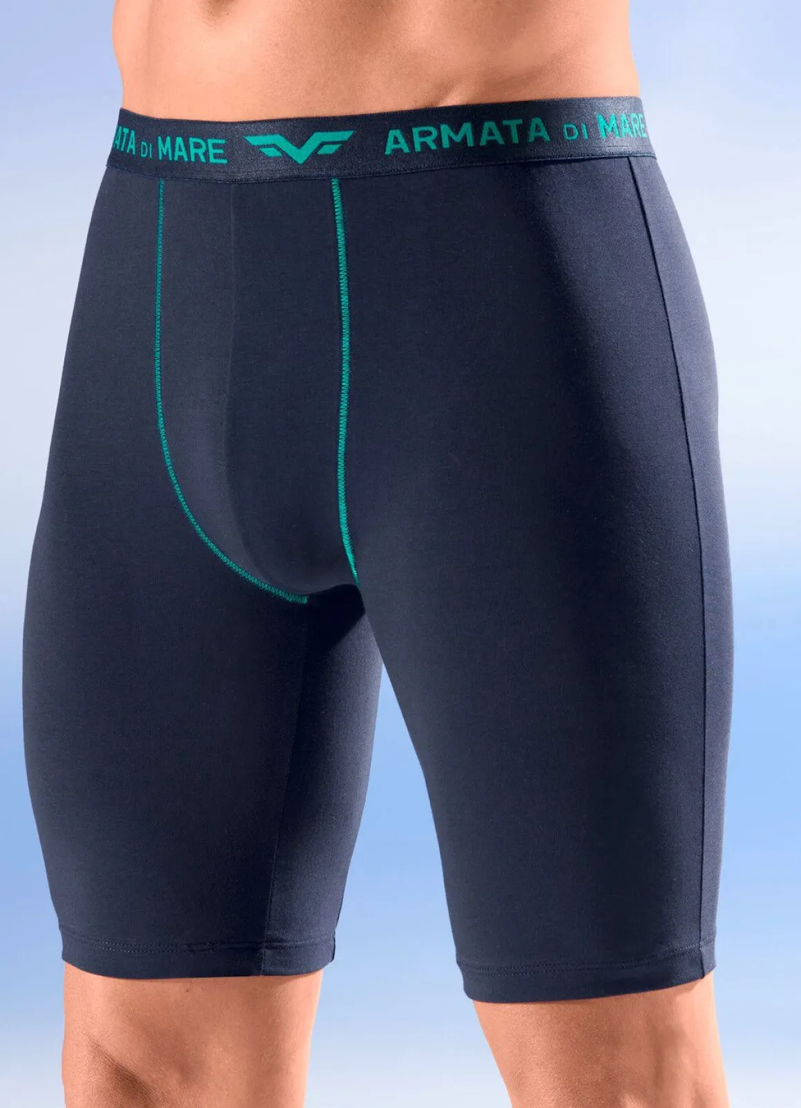 Dreierpack Longpants mit Elastikbund