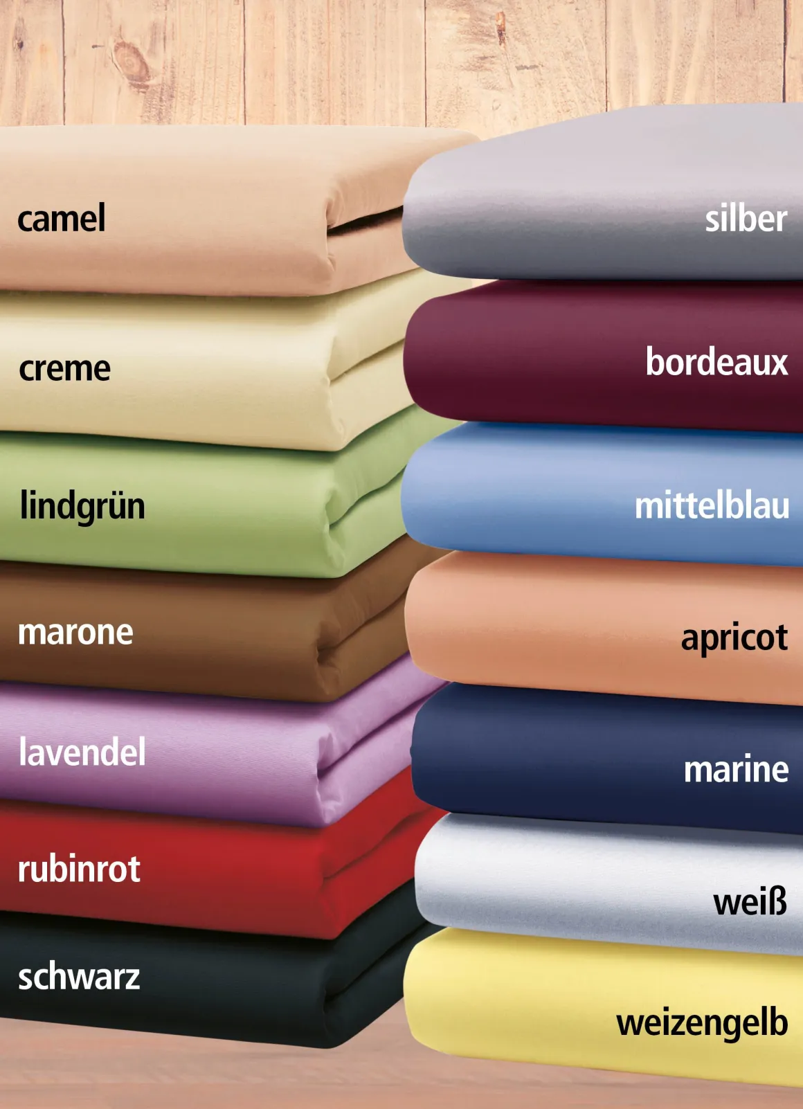 Edel-Jersey-Spannbetttuch von Bellana
