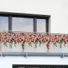 Einseitig bedruckter Balkon-Sichtschutz inkl. Befestigungsmaterial