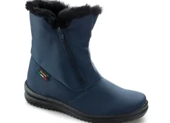 ELENA EDEN, atmungsaktive Damen-Stiefeletten, Winterschuhe, Weite G, mit Reißverschluss