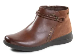 ELENA EDEN, atmungsaktive Damen-Boots, Weite H, mit herausnehmbarem Fußbett