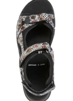 ELENA EDEN, bequeme Damen-Sandalen, Weite H, mit herausnehmbarem Fußbett