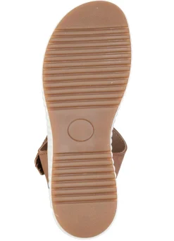 ELENA EDEN, bequeme Damen-Sandalen, Weite H, mit herausnehmbarem Fußbett