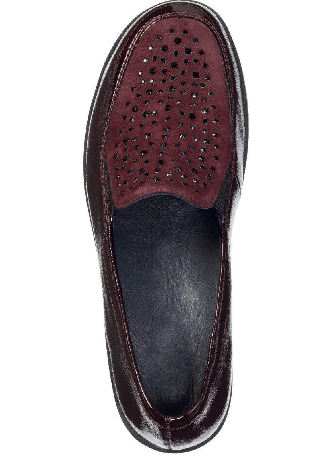 ELENA EDEN, bequeme Damen-Slipper, Weite H, mit herausnehmbarem Fußbett