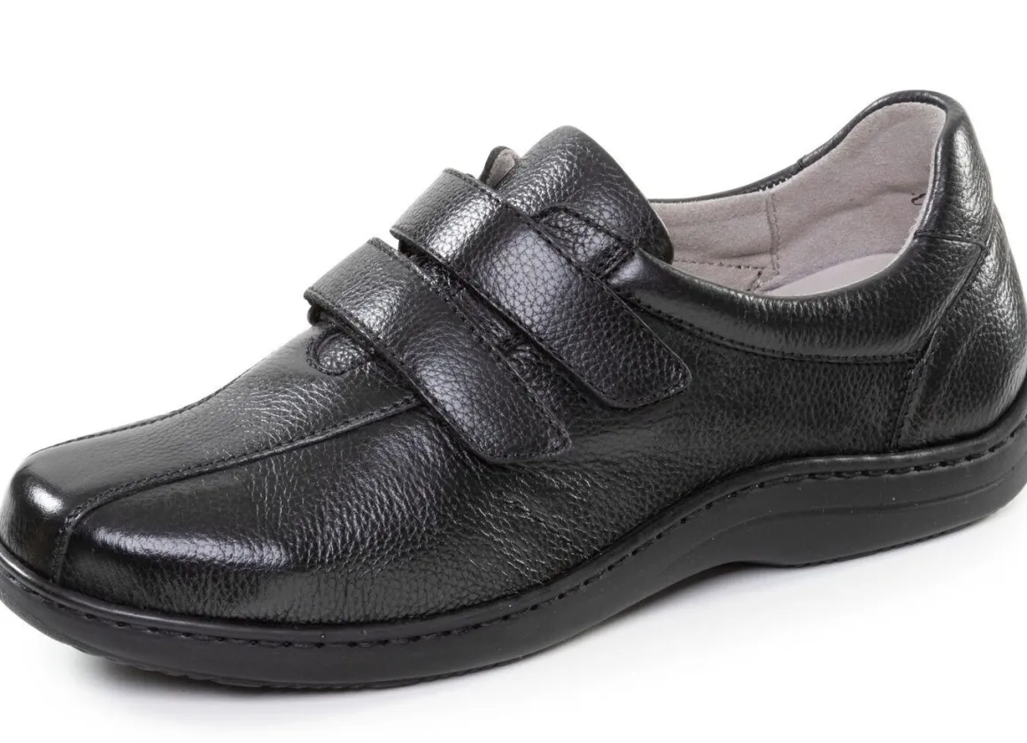 ELENA EDEN, bequeme Damen-Slipper, Weite H, mit herausnehmbarem Fußbett
