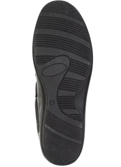 ELENA EDEN, bequeme Damen-Slipper, Weite H, mit herausnehmbarem Fußbett