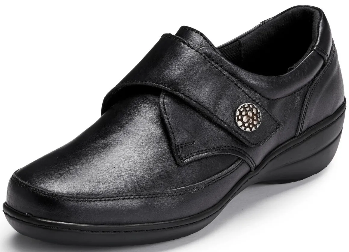 ELENA EDEN, bequeme Damen-Slipper, WeiteH, mit herausnehmbarem Fußbett