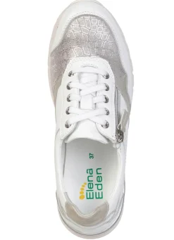 ELENA EDEN, bequeme Damen-Sneaker, Weite H, mit herausnehmbarem Fußbett