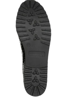 ELENA EDEN, elegante Damen-Ballerinas, Weite G, mit Gummizug