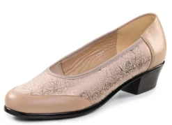 ELENA EDEN, elegante Damen-Pumps, Weite H, mit Gummizug