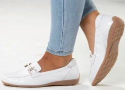 ELENA EDEN, elegante Damen-Slipper, Weite G, mit herausnehmbarem Fußbett
