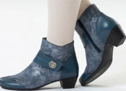 ELENA EDEN, elegante Damen-Stiefeletten, Weite G, mit herausnehmbarem Fußbett