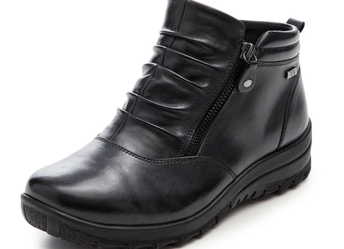 ELENA EDEN, gefütterte Damen-Boots, Winterschuhe, Weite H, mit Reißverschluss