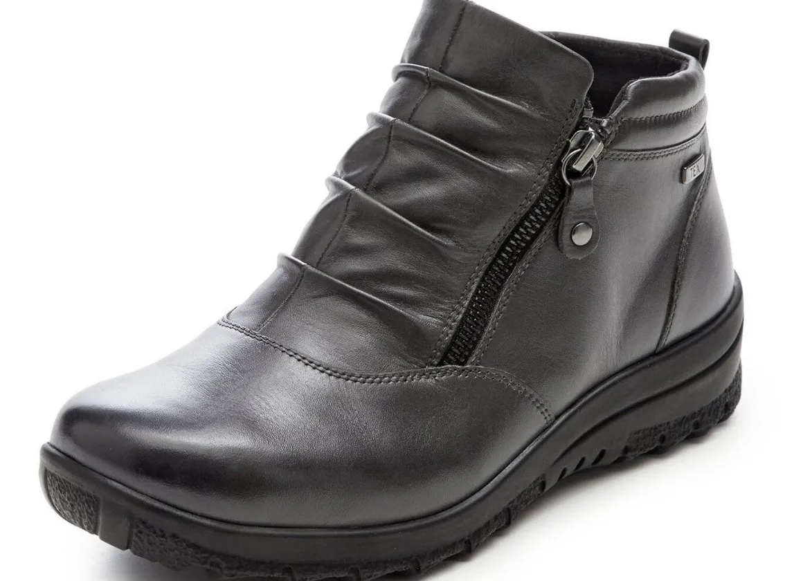 ELENA EDEN, gefütterte Damen-Boots, Winterschuhe, Weite H, mit Reißverschluss