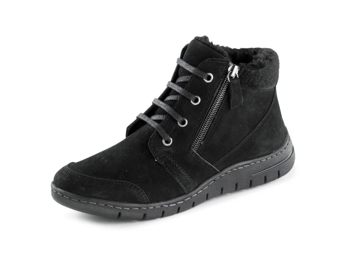 ELENA EDEN, gefütterte Damen-Boots, Winterschuhe, Weite H, mit herausnehmbarem Fußbett