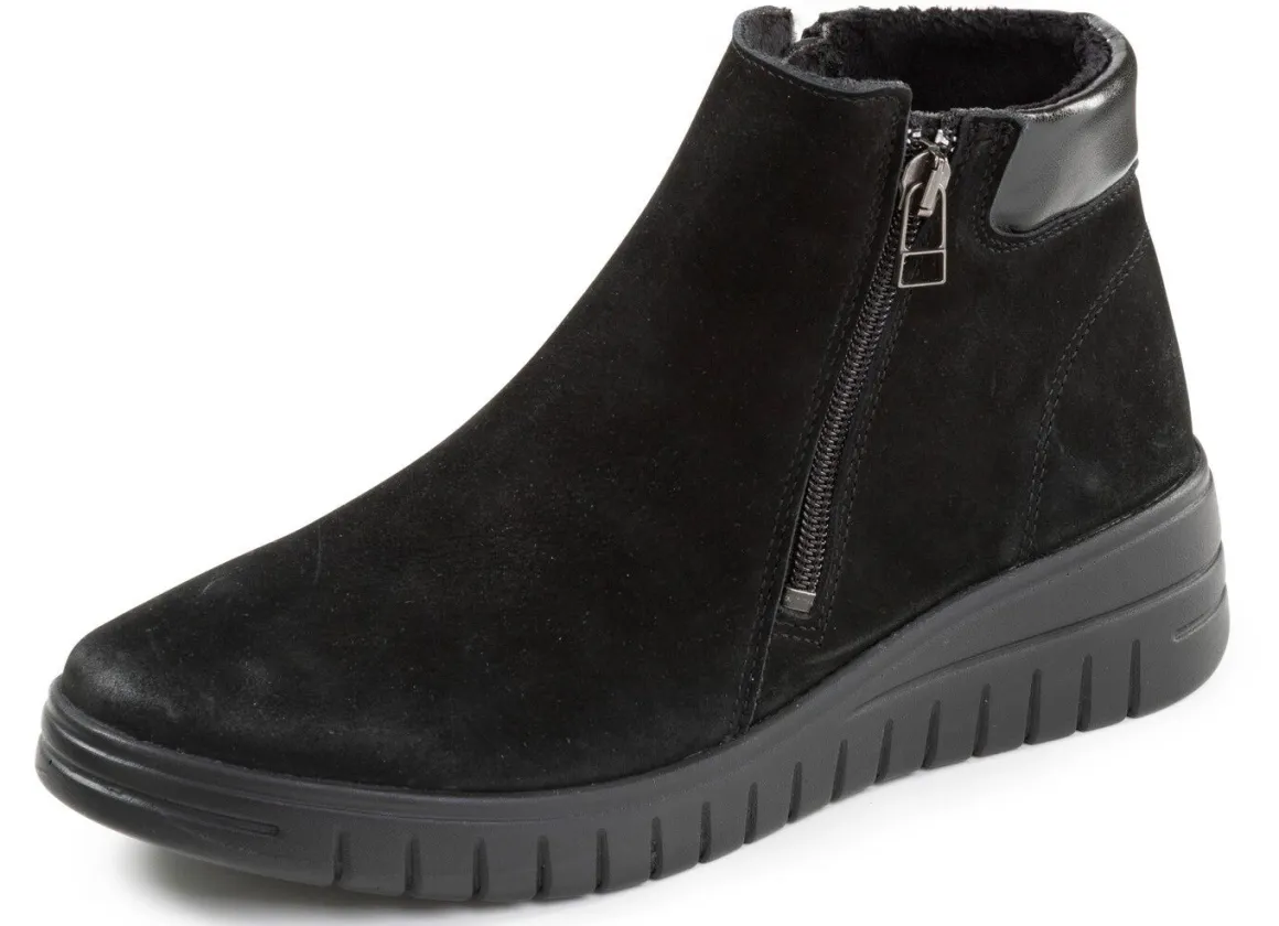 ELENA EDEN, gefütterte Damen-Stiefeletten, Winterschuhe, Weite H, mit herausnehmbarem Fußbett