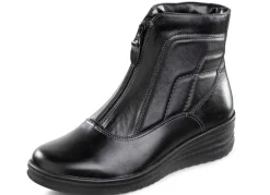 ELENA EDEN, gefütterte Damen-Stiefeletten, Winterschuhe, Weite H, mit Lammfell