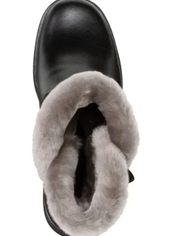 ELENA EDEN, gefütterte Damen-Stiefeletten, Winterschuhe, Weite H, mit Lammfell