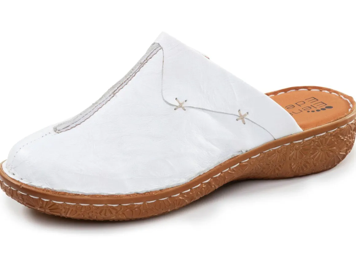 ELENA EDEN, klassische Damen-Clogs, Weite G, mit Gummizug