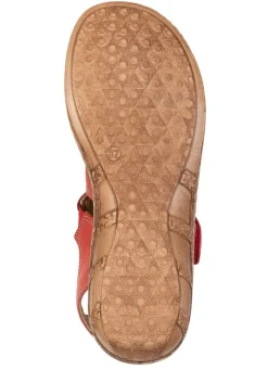 ELENA EDEN, klassische Damen-Sandalen, Weite G, mit Klettverschluss